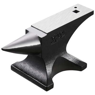 VEVOR Single Horn Anvil 55lbs Cast Steel Anvil Round Horn Anvil για σιδηρουργούς