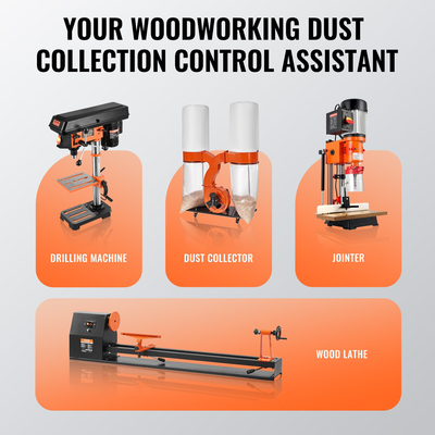 VEVOR 2,5&quot; x 20&quot; Εύκαμπτος σωλήνας συλλογής σκόνης Παχύς εύκαμπτος καθαρός σωλήνας από PVC