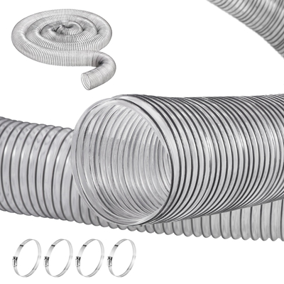 VEVOR 4&#039;&#039; x 20&#039; Dust Collection Hose Thickened PVC Flexible Clear Hose
