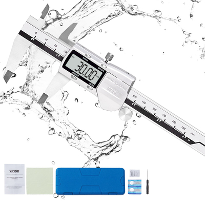 VEVOR 6&quot; 150mm ψηφιακό δαγκάνα Vernier Micrometer χάρακας ABS Μηδενική λειτουργία