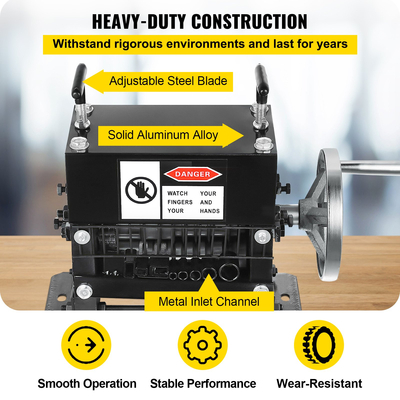Μηχάνημα απογύμνωσης καλωδίων VEVOR Μηχάνημα απογύμνωσης καλωδίων 1-20 mm Εργαλείο μηχανής απογύμνωσης καλωδίων 8 καναλιών με 7 λεπίδες Χειροκίνητη Ανακύκλωση βιομηχανικής απογύμνωσης καλωδίων με στροφαλοφόρο