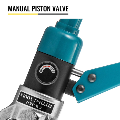 VEVOR Hydraulic Pipe Crimper TH ?16-32mm Pipe Tube Crimper Pipe Crimping Pilers TH Jaws 16-20-25-32mm 12T Hydraulic Crimping Tool for Compound Pipe