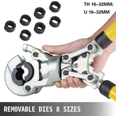 VEVOR Pex-Al-Pex λαβίδες 16-32 mm Πένσα πτύχωσης σύνθετου σωλήνα TH25 TH32, λαβίδες πίεσης σωλήνα 16 - 32 mm Pex-Al-Pex Composite Pipe aluverbund-rohre