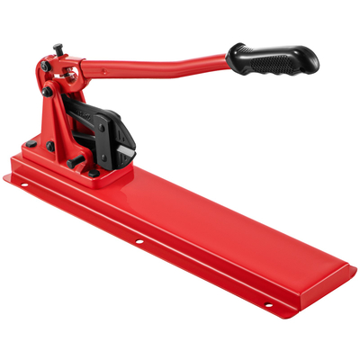 VEVOR 24\&quot; Τύπος πάγκου Hand Swager, Cutting Capacity 3/8\&quot; Bolt Cutter Τύπος πάγκου, σκληρότητα 35-45HRC Crimping Tool Panch Wire Rope Cable, Red Swaging Machine for Swaging and Cutting, Arm Bench Swager