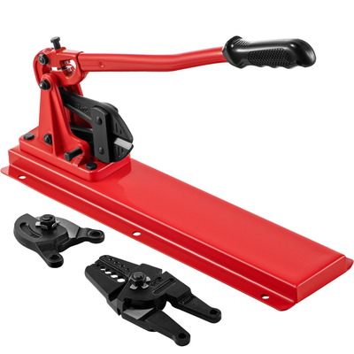 VEVOR Πάγκος Swager Εργαλείο 24\&quot; Wire Rope Swaging Tool with Crimper Cable Bolt Cutter Head Bench Crimper 1/16\&quot;-3/16\&quot; Μανίκια πάγκου από αλουμίνιο/χάλκινο καλώδιο πάγκος από κράμα χάλυβα Swager για 1/2\&quot; Wire Rope Fe