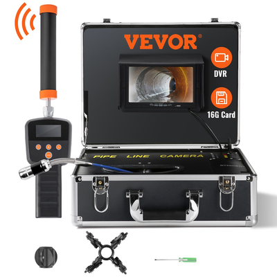 VEVOR Sewer Camera Pipe Inspection Camera 7 ιντσών οθόνη 1000TVL Camera 131ft