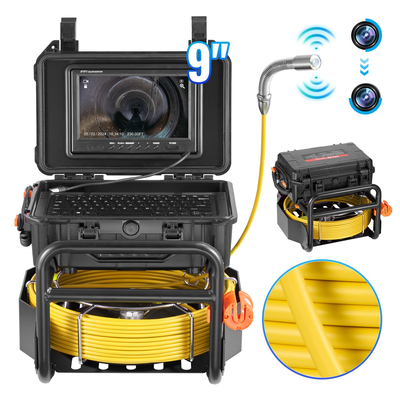 VEVOR Sewer Camera 230 ft/70m Αυτοεπιπεδούμενη κάμερα αποχέτευσης με πομπό 512 Hz