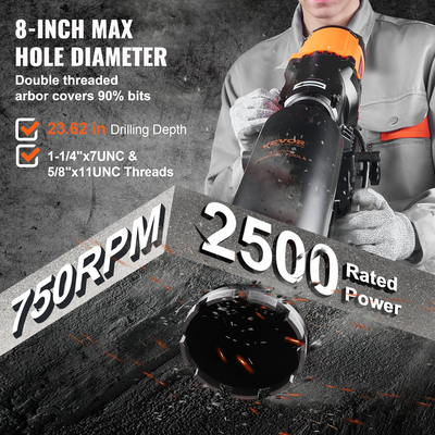 Υγρή και ξηρά μηχανή τρυπανιών πυρήνων διαμαντιών σκυρόδεμα γεώτρησης τρυπανιών πυρήνων 3200Λεπτομέρειες: