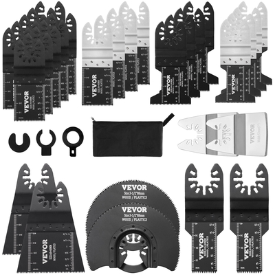 VEVOR 30PCS Κιτ λεπίδων πολλαπλών εργαλείων 8 τύπων Fit Dewalt Bosch Hitachi Chicago