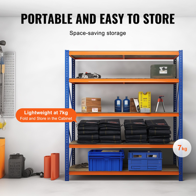 VEVOR Flood Barriers, Water Flood Dam 8 Pack, Water Barriers for Flooding, Water Activated Flood Barriers for Home, Doorway, Driveway (17FT x 6in)