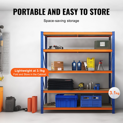 VEVOR Flood Barriers, Water Flood Dam 6 Pack, Water Barriers for Flooding, Water Activated Flood Barriers for Home, Doorway, Driveway (2FT x 1in)