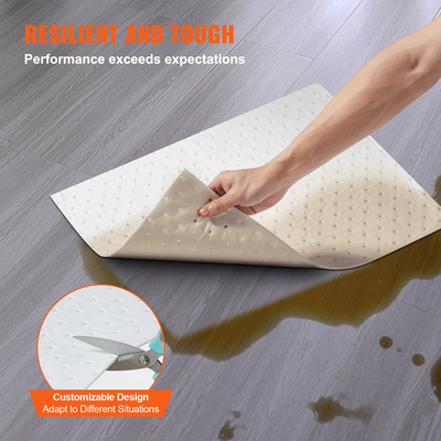 VEVOR Spill Absorbent Pads, Oil Absorbing Mat Absorbs up 20 Gal, 15&quot; L x20&quot; W Απορροφητικό μαξιλαράκι πολυπροπυλενίου μόνο για λάδια, Oil Spill Mats Συσκευασία των 100