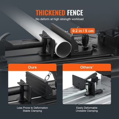 VEVOR Abrasive Chop Saw 14in Mitering Chop Saw για κοπή μετάλλων με γωνία 45°