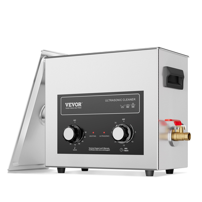 VEVOR 6L Ultrasonic Cleaner με Heater Timer &amp; Basket Digital Sonic Machine
