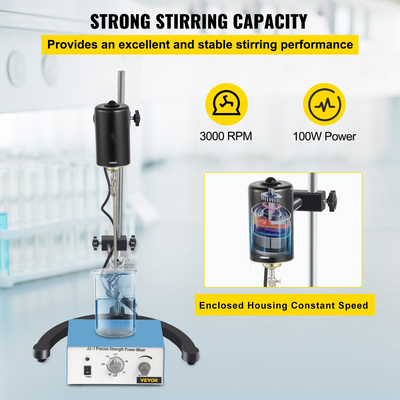 Ηλεκτρικός αναδευτήρας VEVOR 0-2000 σ.α.λ.