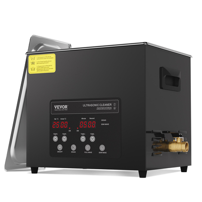 VEVOR Ultrasonic Cleaner 10L Μηχάνημα καθαρισμού με Timer Heater &amp; Basket 240W