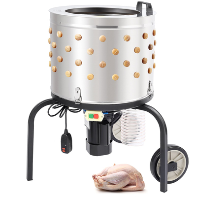 VEVOR Chicken Plucker Machine Feather Plucker Τύμπανο από ανοξείδωτο χάλυβα κινητήρας 280rpm