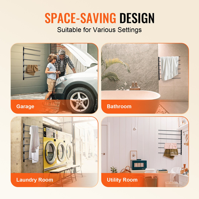 Βάση σέλας VEVOR Επίτοιχη βάση σέλας Six Tiers English &amp; Western Horse Saddle