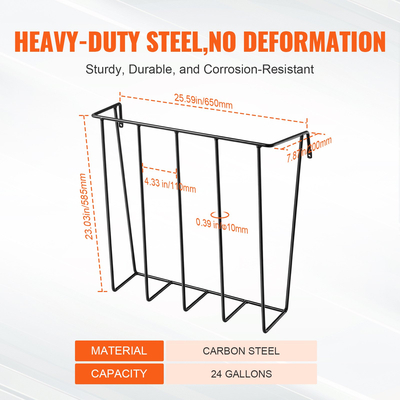 VEVOR Livestock Hay Feeder 24 γαλονιών επιτοίχια ράφι σανού κατσίκας για άλογα