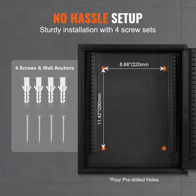 Κουτί κλειδαριάς ντουλαπιού VEVOR 100 κλειδιών με ρυθμιζόμενα ράφια και πολύχρωμες ετικέτες πλήκτρων