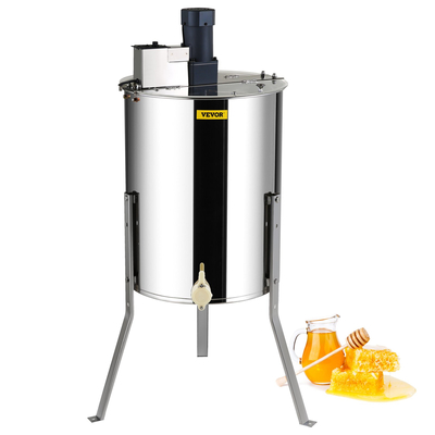 VEVOR Electric Honey Extractor Μελισσοκομικός Εξοπλισμός 4/8 Κουφώματα Ανοξείδωτο