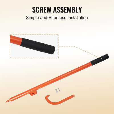 VEVOR Log Peavey 46.5 σε μεταλλική λαβή ανυψωτικό κορμών Max 19 σε κύλινδρο ανοίγματος κορμού