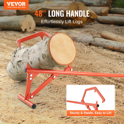 VEVOR Timberjack 46.5 σε ανυψωτικό κορμού βαρέως τύπου για Max 25&quot; Dia Logs Rolling