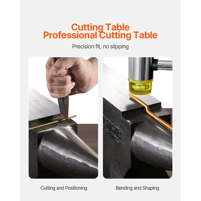 VEVOR Single Horn Anvil 25lbs Cast Steel Anvil Round Horn Anvil για σιδηρουργούς