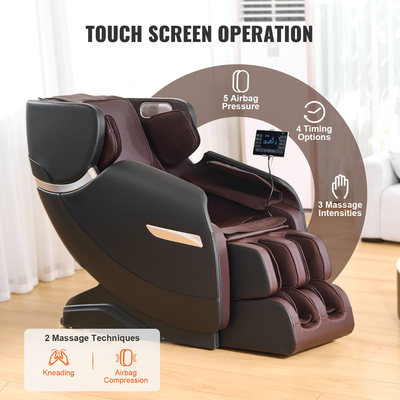 Καρέκλα μασάζ πλήρους σώματος VEVOR 0 Gravity 3D Shiatsu Recliner 6 Modes Relax Chair