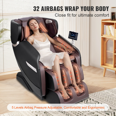 Καρέκλα μασάζ πλήρους σώματος VEVOR 0 Gravity 3D Shiatsu Recliner 6 Modes Relax Chair