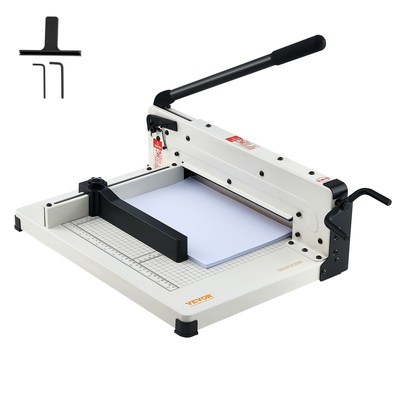 VEVOR Paper Cutter 12&quot; A4 Guillotine Paper Trimmer 400 Sheet Capacity Metal Base