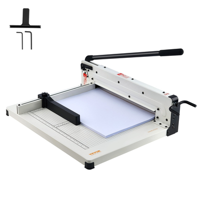 VEVOR Paper Cutter 17&quot; A3 Guillotine Paper Trimmer 400 Sheet Capacity Metal Base