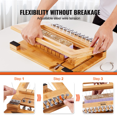 Σαπουνοκόφτης VEVOR, Κόψτε 1-12 ράβδους, Κόψτε με ακρίβεια και ακρίβεια ράβδους 1 ίντσας, Κόφτης σαπουνιού μπαμπού με ατσάλινο σύρμα, Πολλαπλός χειροποίητος κόφτης σαπουνιού για κεριά για κεριά Τυρί βούτυρο DIY