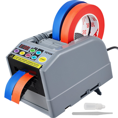 VEVOR Zcut-9 Automatic Tape Dispenser Adhesive Electric Tape Cutter Machine Packaging Tape Machine 6-60mm Tape Width