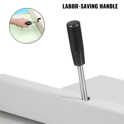 VEVOR 48cm Χειροκίνητο τσαλάκωμα Μηχανή χαρτιού 19 ιντσών Μηχανή τσάκισης καρτών χαρτιού Μηχάνημα κοπής χαρτιού με μαγνητικό στοπ A3