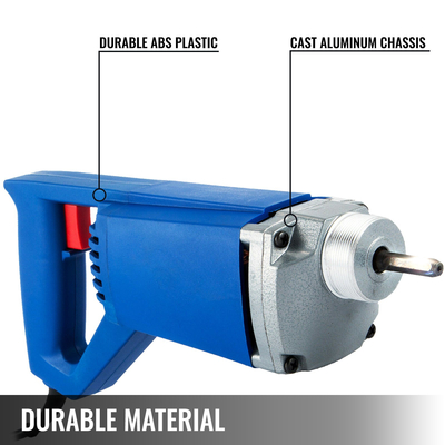800w Ηλεκτρικός δονητής σκυροδέματος 1,5m σωλήνας 35mm Συμπαγής ελαφρύς ισχυρός