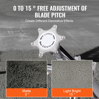 VEVOR Power Walk-Behind Τσιμεντοσπάτουλα 46&quot; 14HP με τροφοδοσία αερίου με λεπίδα επιπλωτή λεπίδας