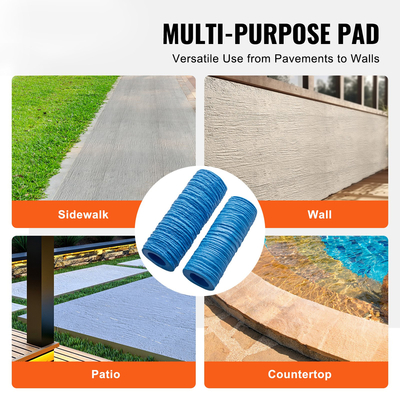 Σφραγίδες από σκυρόδεμα VEVOR 8-1/2 x 3 in &amp; 7-1/2 x 2 σε ρολό χαλάκι σφραγίδας πολυουρεθάνης