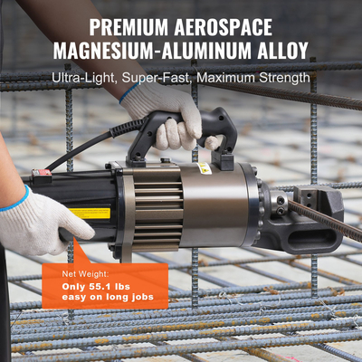 VEVOR 2300W Electric Hydraulic Rebar Cutter Κοπή έως 1,26 ίντσες 5-32mm