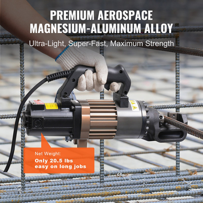 VEVOR 1500W Electric Hydraulic Rebar Cutter Κοπή έως 7/8 ίντσες #7 4-22mm