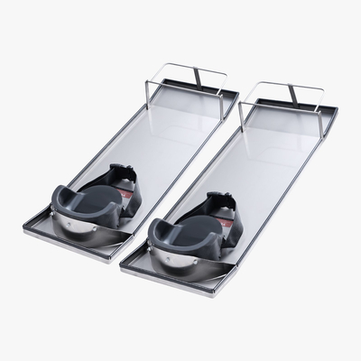 VEVOR Concrete Knee Boards Inox, 30&#039;&#039; x 10&#039;&#039; Concrete Sliders, Knee Boards for Concrete, Concrete Knee Pads Moving Sliders, με επιγονατίδες &amp; ιμάντες σανίδας για τσιμέντο και φινίρισμα από σκυρόδεμα