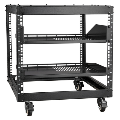 VEVOR 9U 4 Post Open Frame Server Rack Περίβλημα δικτύου 23&#039;&#039;-40&#039;&#039; Ρυθμιζόμενο
