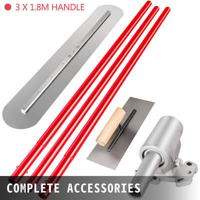 VEVOR Bull Float Μαγγάνιο από σκυρόδεμα 1200x200mm Εργαλείο επίπλευσης σκυροδέματος τσιμέντο εργαλείο Bull Κιτ σκυροδέματος Pool Float Bull Float Handle Bull Float Bracket Concrete Tool Finishing Bull Float