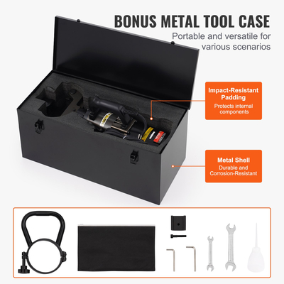 Ηλεκτρική υδραυλική ράβδος οπλισμού VEVOR 2000W έως 1,26 ίντσες (20-32 mm)