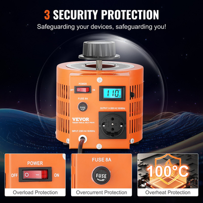 Μεταβλητός μετασχηματιστής τάσης 6.6Μεταβλητός ρυθμιστής τάσης 0-300Ρυθμιστής τάσης