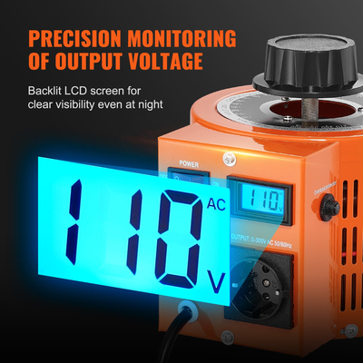 Μεταβλητός μετασχηματιστής τάσης 6.6Μεταβλητός ρυθμιστής τάσης 0-300Ρυθμιστής τάσης