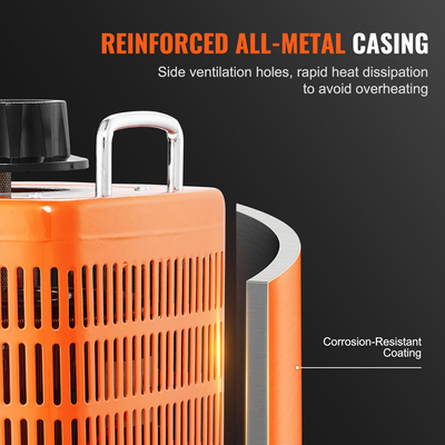 VEVOR 2000VA Variable Voltage Transformer 6.6A 0-300V Voltage Regulator LCD CE