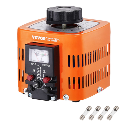 VEVOR 500VA Variable Voltage Transformer 1.7A 0-300V AC Voltage Regulator CE
