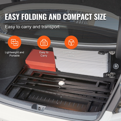 Φορητό τραπέζι DJ VEVOR με ρυθμιζόμενο ύψος βάσης πληκτρολογίου Double-X