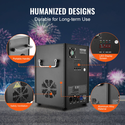 Ψυχρή μηχανή πυροτεχνημάτων σπινθήρων 700σκηνικό πάρτι γαμήλιων γεγονότων σκηνών